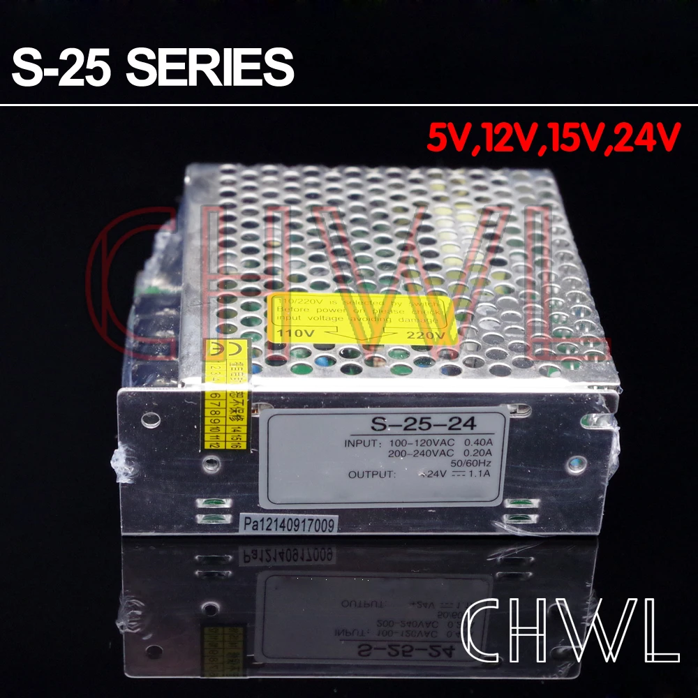 FREE SHIIPPING HIGH QUALITY 5V 5A 25W SWITCHING POWER SUPPLY FOR LED STRIP AC 100-240V INPUT
FREE SHIIPPING HIGH QUALITY 5V 5A 25W SWITCHING POWER SUPPLY FOR LED STRIP AC 100-240V INPUT