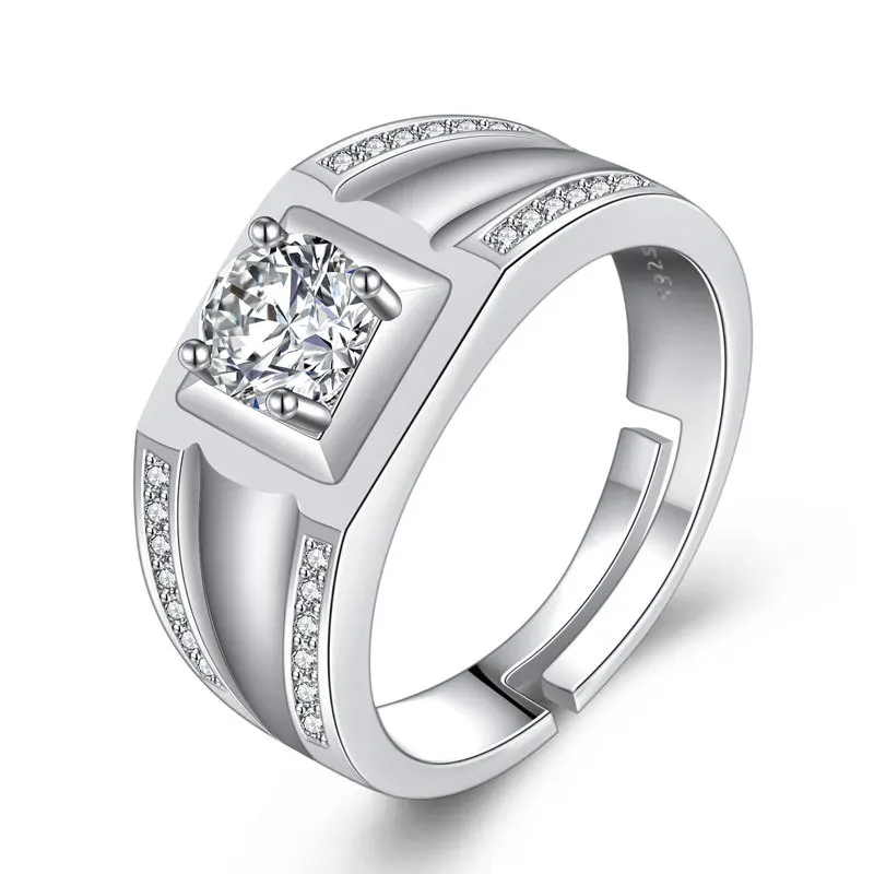 Simple and stylish domineering charm men's ring opening adjustment big male ring wild design use gift occasion tourism commemora
Simple and stylish domineering charm men's ring opening adjustment big male ring wild design use gift occasion tourism commemora