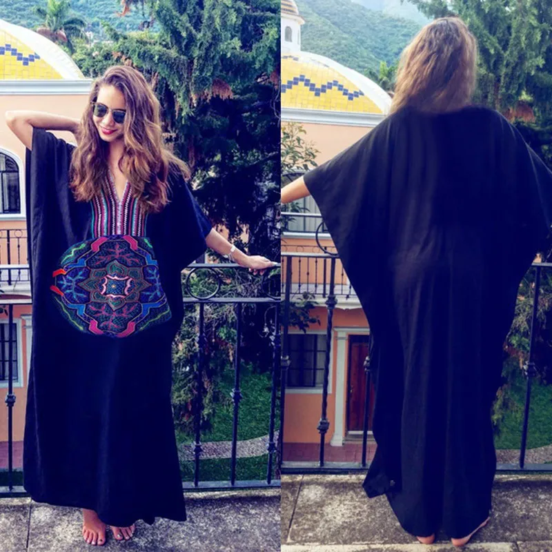 For Women Cover Ups Swimwear Beaches Beach Capes All Summer Clothes Women's Dress Cotton Black Super Large Skirt Neck 2019
For Women Cover Ups Swimwear Beaches Beach Capes All Summer Clothes Women's Dress Cotton Black Super Large Skirt Neck 2019