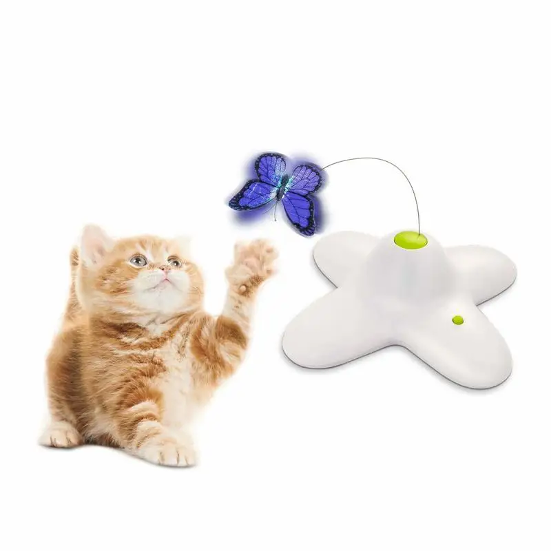 Yooap Interactive Toys Series - All for Paw Interactive Cat Butterfly Toys with Two Replacement Flashing Electric Cat Toys
Yooap Interactive Toys Series - All for Paw Interactive Cat Butterfly Toys with Two Replacement Flashing Electric Cat Toys