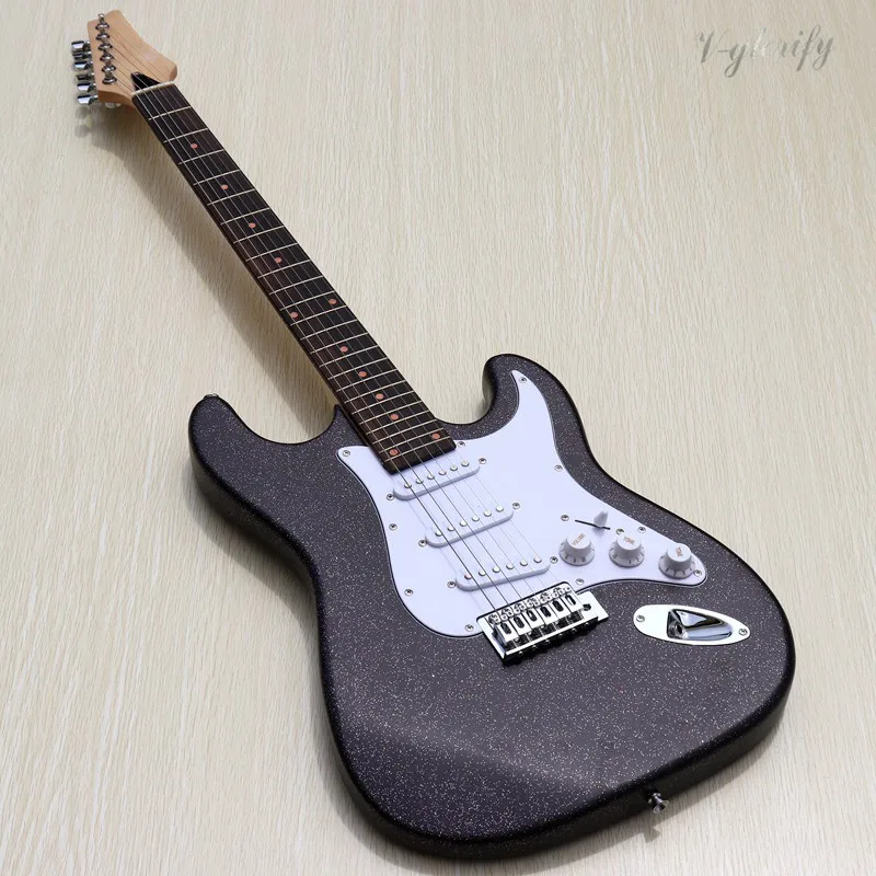 6 string electric guitar with pickups, rosewood fretboard, factory special offer
6 string electric guitar with pickups, rosewood fretboard, factory special offer