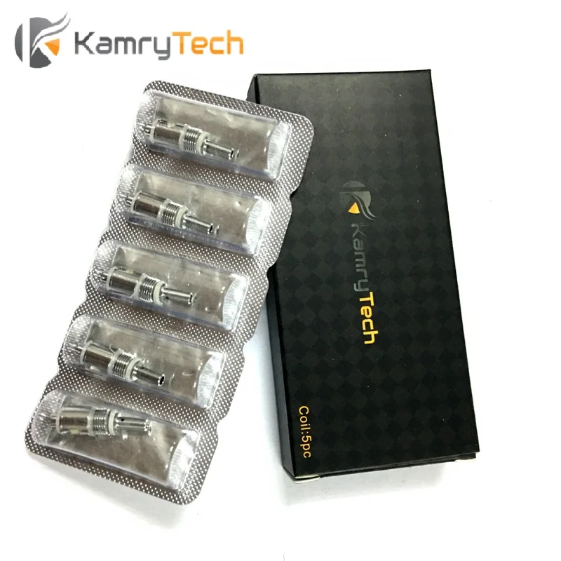 10pcs/lot Original Kamry Micro New Replaceable Atomizer Coil 2.2ohm for Kamry Micro Vapor Ecig Kit, Cassiel KeCig 3.0A PCC Kit
10pcs/lot Original Kamry Micro New Replaceable Atomizer Coil 2.2ohm for Kamry Micro Vapor Ecig Kit, Cassiel KeCig 3.0A PCC Kit
