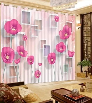 3D Curtain Custom Any Size Plaid Pink Flower Curtain Bed Room Living Office Cortinas Blackout Bathroom Shower Curtain
3D Curtain Custom Any Size Plaid Pink Flower Curtain Bed Room Living Office Cortinas Blackout Bathroom Shower Curtain