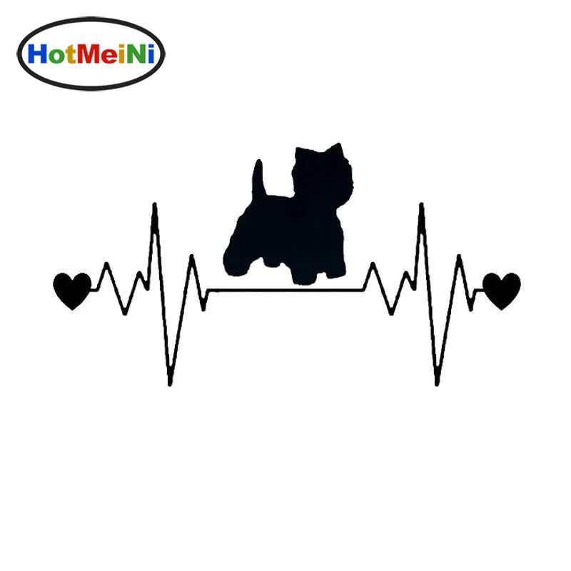 HotMeiNi Westie Dog Heartbeat Lifeline Vinyl Decal Stylish Car Stickers Car Styling Truck Accessories 18*9.5CM
HotMeiNi Westie Dog Heartbeat Lifeline Vinyl Decal Stylish Car Stickers Car Styling Truck Accessories 18*9.5CM
