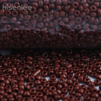 Hisenlee 3MM 50g 1500pcs Coffee Color Czech Glass Seed Spacer Beads Austria Round Beads Ceramic Texture Never Fade For Kids DIY
Hisenlee 3MM 50g 1500pcs Coffee Color Czech Glass Seed Spacer Beads Austria Round Beads Ceramic Texture Never Fade For Kids DIY