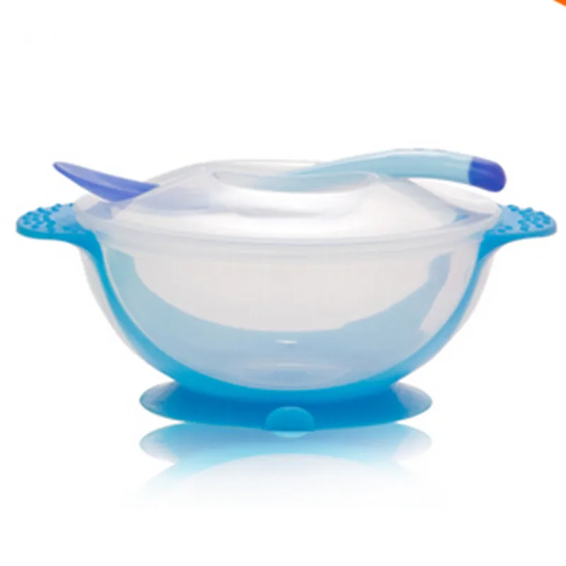 New 1 Set Baby Spoon Bowl Learning Dishes With Suction Cup Assist food Bowl Temperature Sensing Spoon Baby Tableware
New 1 Set Baby Spoon Bowl Learning Dishes With Suction Cup Assist food Bowl Temperature Sensing Spoon Baby Tableware