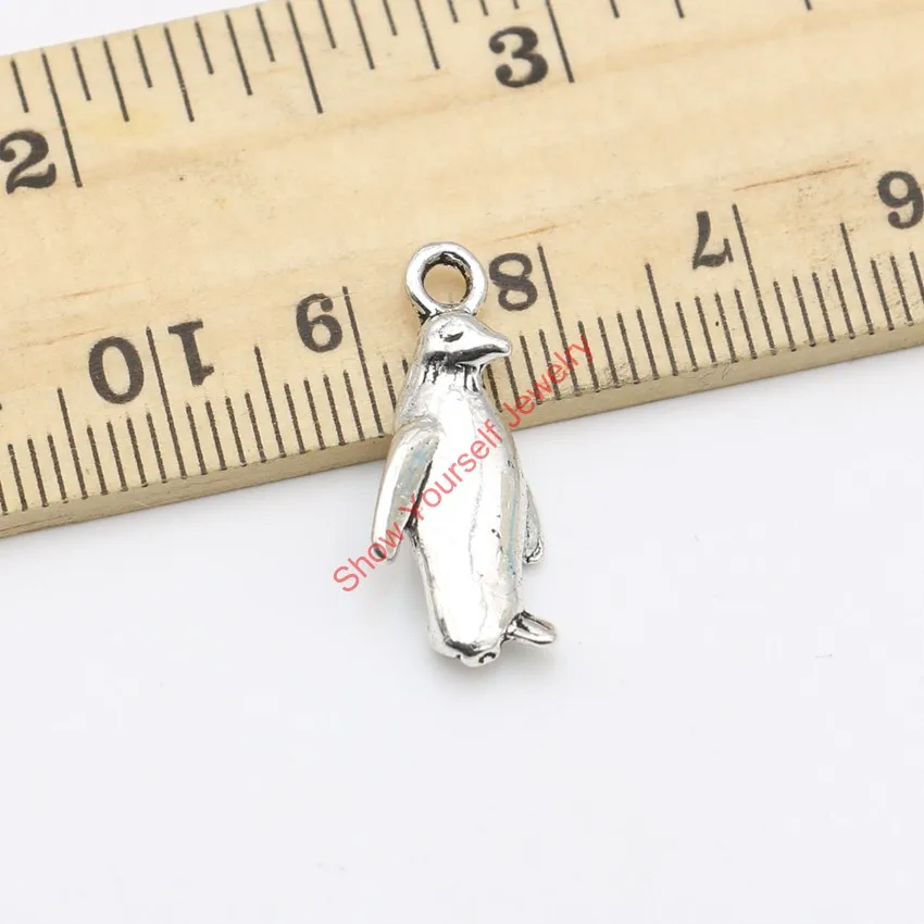 15pcs Vintage Antique Silver Plated Penguin Charms Beads Pendants for Jewelry Making DIY Handmade 23x10mm
15pcs Vintage Antique Silver Plated Penguin Charms Beads Pendants for Jewelry Making DIY Handmade 23x10mm