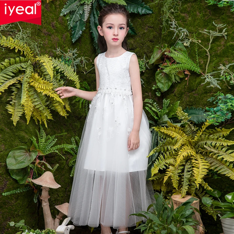 IYEAL 2018 New Prom Party Princess Flower Girl Dress Wedding Long Formal Children Birthday Dresses For Girls Kids 4-12 Years
IYEAL 2018 New Prom Party Princess Flower Girl Dress Wedding Long Formal Children Birthday Dresses For Girls Kids 4-12 Years