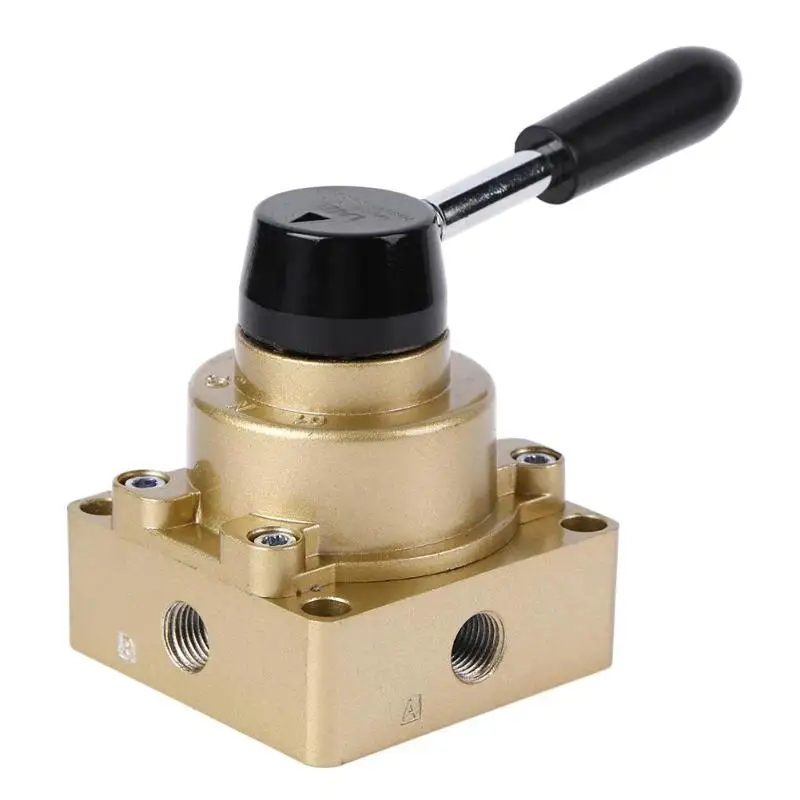 Valve Aluminum 3 Positions 4 Ways Pneumatic Hand-operated Valve Accurate Positioning Strong Manual Control Gas Switch
Valve Aluminum 3 Positions 4 Ways Pneumatic Hand-operated Valve Accurate Positioning Strong Manual Control Gas Switch