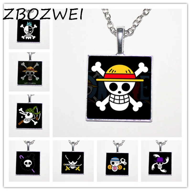 ZBOZWEI 2018 Hot ONE PIECE MONKEY D LUFFY Anime Skull Pendant Necklace Flag Pirate Metal Necklace Cosplay Anime Square necklace
ZBOZWEI 2018 Hot ONE PIECE MONKEY D LUFFY Anime Skull Pendant Necklace Flag Pirate Metal Necklace Cosplay Anime Square necklace