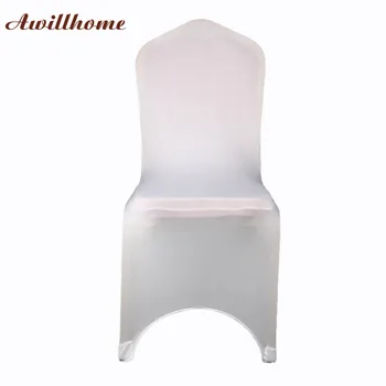 Awillhome shipping free 50pcs /100 pcs spandex white chair covers good quality for wedding decoration arched / flat
Awillhome shipping free 50pcs /100 pcs spandex white chair covers good quality for wedding decoration arched / flat