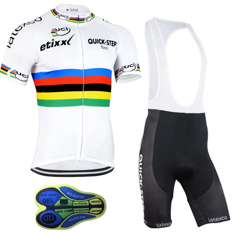 2019 Cycling Jersey QUICK STEP Bike Clothing Racing Bicycle Clothes Uniforms Maillot Ropa Ciclismo Breathable Bib shorts Set #9
2019 Cycling Jersey QUICK STEP Bike Clothing Racing Bicycle Clothes Uniforms Maillot Ropa Ciclismo Breathable Bib shorts Set #9