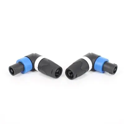 4Pin NL4FC Speaker Connector 90 Degress XLR KTV Audio Male Plug Locking Adapter Audio Accessories
4Pin NL4FC Speaker Connector 90 Degress XLR KTV Audio Male Plug Locking Adapter Audio Accessories