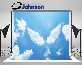 Angel Wings Clouds blue sky photography backgrounds Vinyl cloth High quality Computer print wall backdrop
Angel Wings Clouds blue sky photography backgrounds Vinyl cloth High quality Computer print wall backdrop