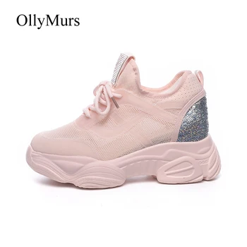 Glitter Shoes Women Sneakers Platform zapatos de mujer Breathable Fashion Brand chaussures femme Lady Sequin footware Patchwork
Glitter Shoes Women Sneakers Platform zapatos de mujer Breathable Fashion Brand chaussures femme Lady Sequin footware Patchwork