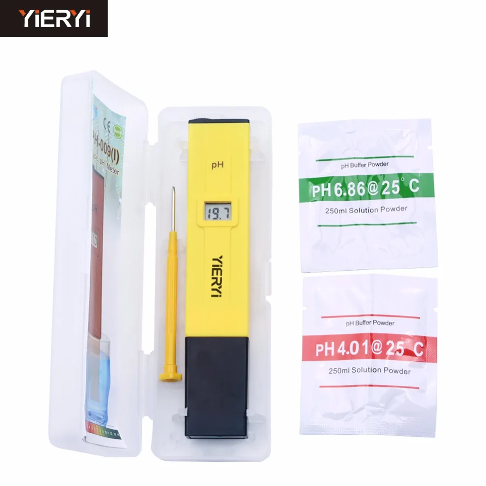 Handheld PH Pen Water PH Meter 0.0-14.0 Digital Water Tester for Aquarium Swimming Pool Laboratory
Handheld PH Pen Water PH Meter 0.0-14.0 Digital Water Tester for Aquarium Swimming Pool Laboratory