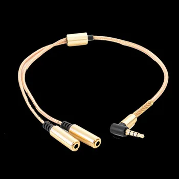 Audio Cable Splitter 3.5mm Stereo Headphone Audio Male To 2 Female Y Splitter Plug Jack Cable for Earphone Accessories
Audio Cable Splitter 3.5mm Stereo Headphone Audio Male To 2 Female Y Splitter Plug Jack Cable for Earphone Accessories