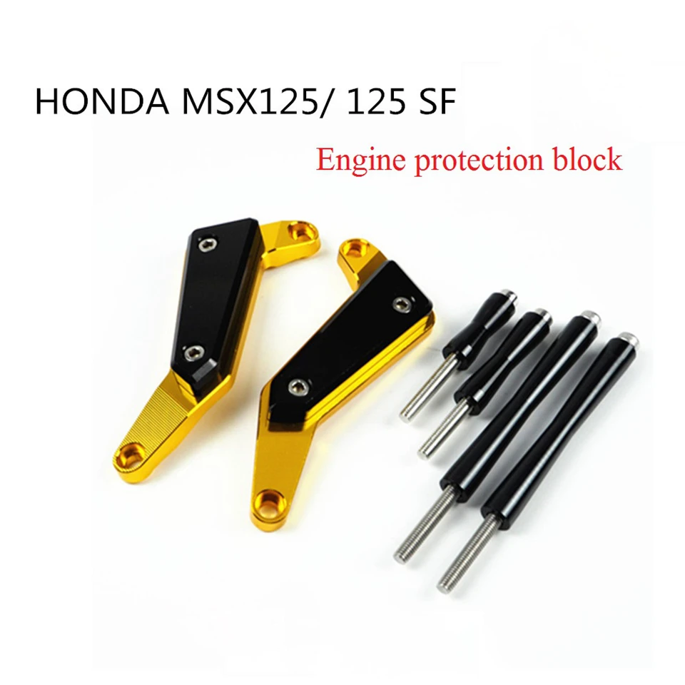 Motorcycle engine protection block Modified anti-drop plastic CNC Engine protection cover for Honda MSX125 / SF Monster795 YG125
Motorcycle engine protection block Modified anti-drop plastic CNC Engine protection cover for Honda MSX125 / SF Monster795 YG125