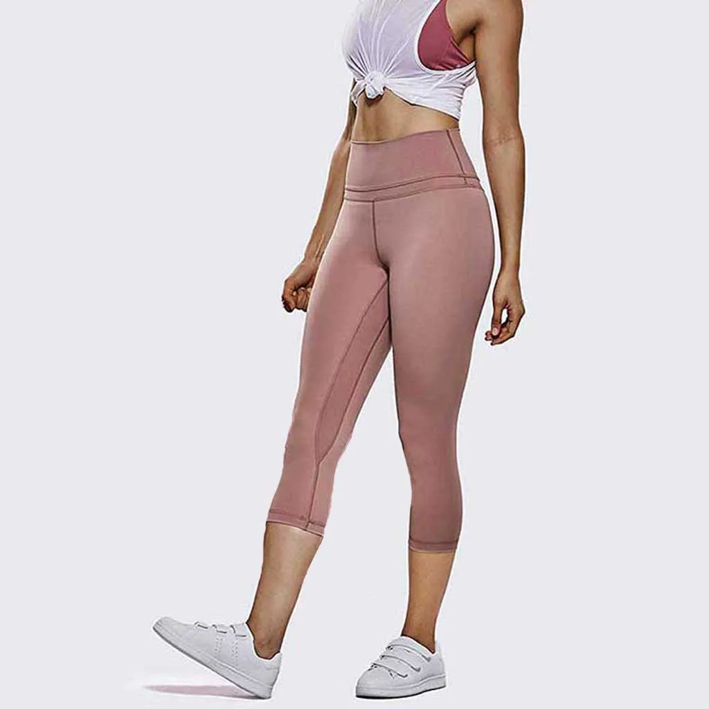 Women Workout Out Pocket Leggings Fitness Gym Sports Running Yoga Athletic Tummy Control Running Push Up 3/4 Yoga Pants
Women Workout Out Pocket Leggings Fitness Gym Sports Running Yoga Athletic Tummy Control Running Push Up 3/4 Yoga Pants