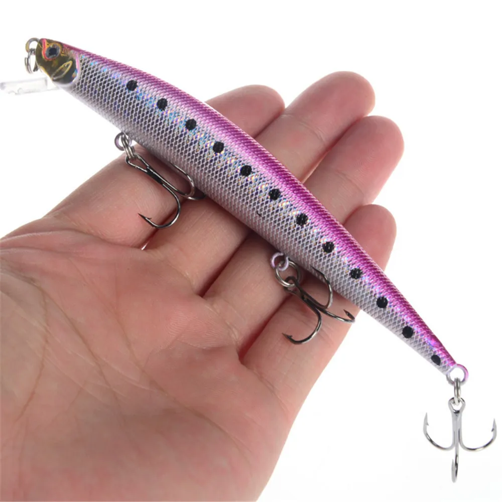 1pcs Minnow Fishing Lures 12.5cm/12.5g 6 Color Select Quality Hard Artificial Bait Crankbait Wobbler Fishing Tackle Hooks
1pcs Minnow Fishing Lures 12.5cm/12.5g 6 Color Select Quality Hard Artificial Bait Crankbait Wobbler Fishing Tackle Hooks