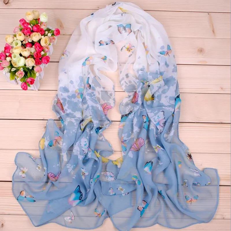 2019 New Fashion Style Butterfly Scarves Women's Scarf Silk Chiffon Hijab Chiffon Soft Long Wape Head Scarf Women
2019 New Fashion Style Butterfly Scarves Women's Scarf Silk Chiffon Hijab Chiffon Soft Long Wape Head Scarf Women