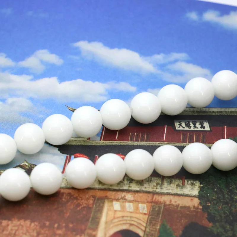 New Hot ! 8mm White Stone Round Bead Tridacna Loose Beads,Fit Make DIY Fashion Beautiful Necklace Jewelry Gift
New Hot ! 8mm White Stone Round Bead Tridacna Loose Beads,Fit Make DIY Fashion Beautiful Necklace Jewelry Gift