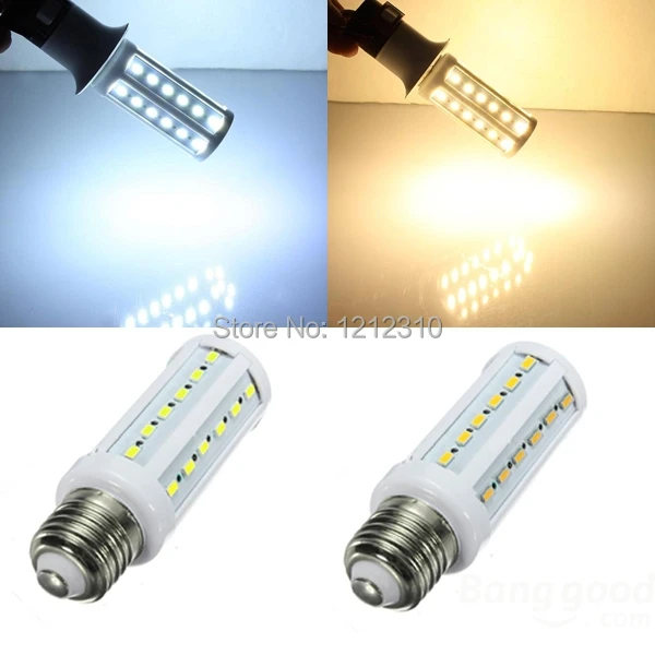 Бесплатная доставка 2 шт./лот E27 E14 110/220 в 5630 SMD 42led 12 Вт белый/теплый белый свет