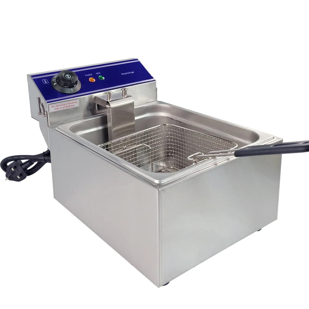 TAIMIKO Deep fryer electric fryer stainless steel chicken grill machine good quality kitchen equipment
TAIMIKO Deep fryer electric fryer stainless steel chicken grill machine good quality kitchen equipment