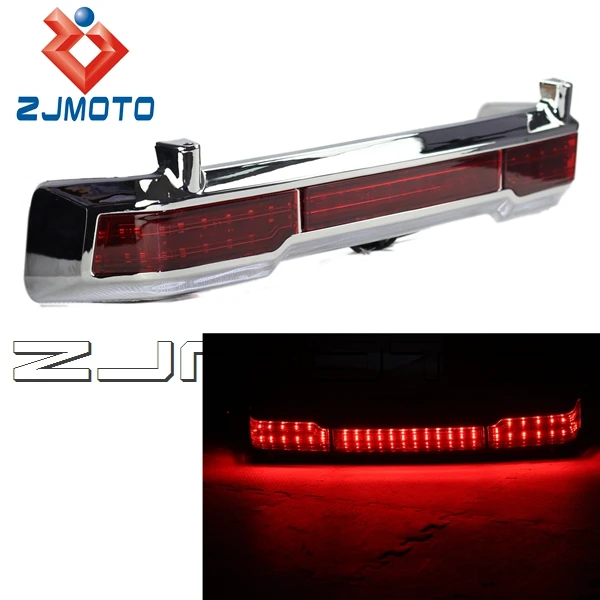 ZJMOTO Chrome ABS Plastic LED Tail Brake Running Light For Harley Classic Ultra King Tour Pack
ZJMOTO Chrome ABS Plastic LED Tail Brake Running Light For Harley Classic Ultra King Tour Pack