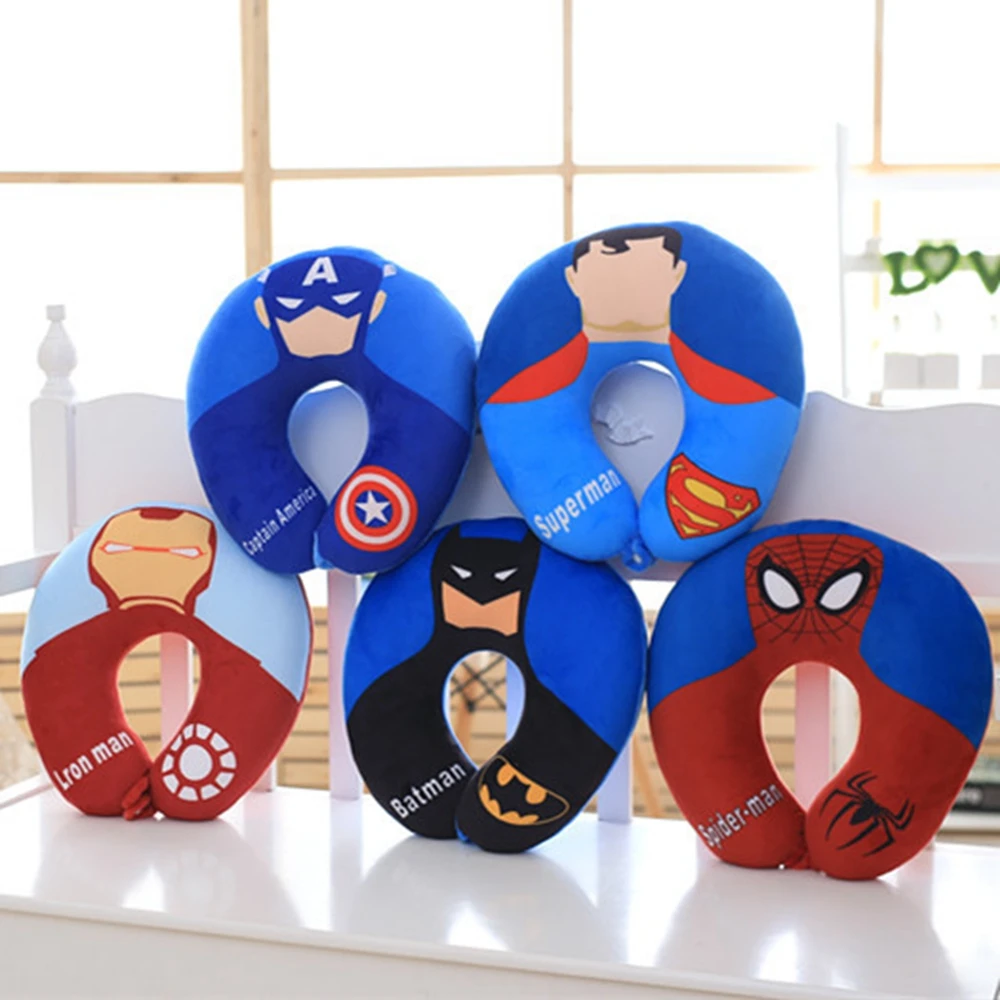 32cm X32cm Avenger Alliance Spider-Man Captain U-shaped Cartoon Neck Pillow Car Office Travel Pillow
32cm X32cm Avenger Alliance Spider-Man Captain U-shaped Cartoon Neck Pillow Car Office Travel Pillow