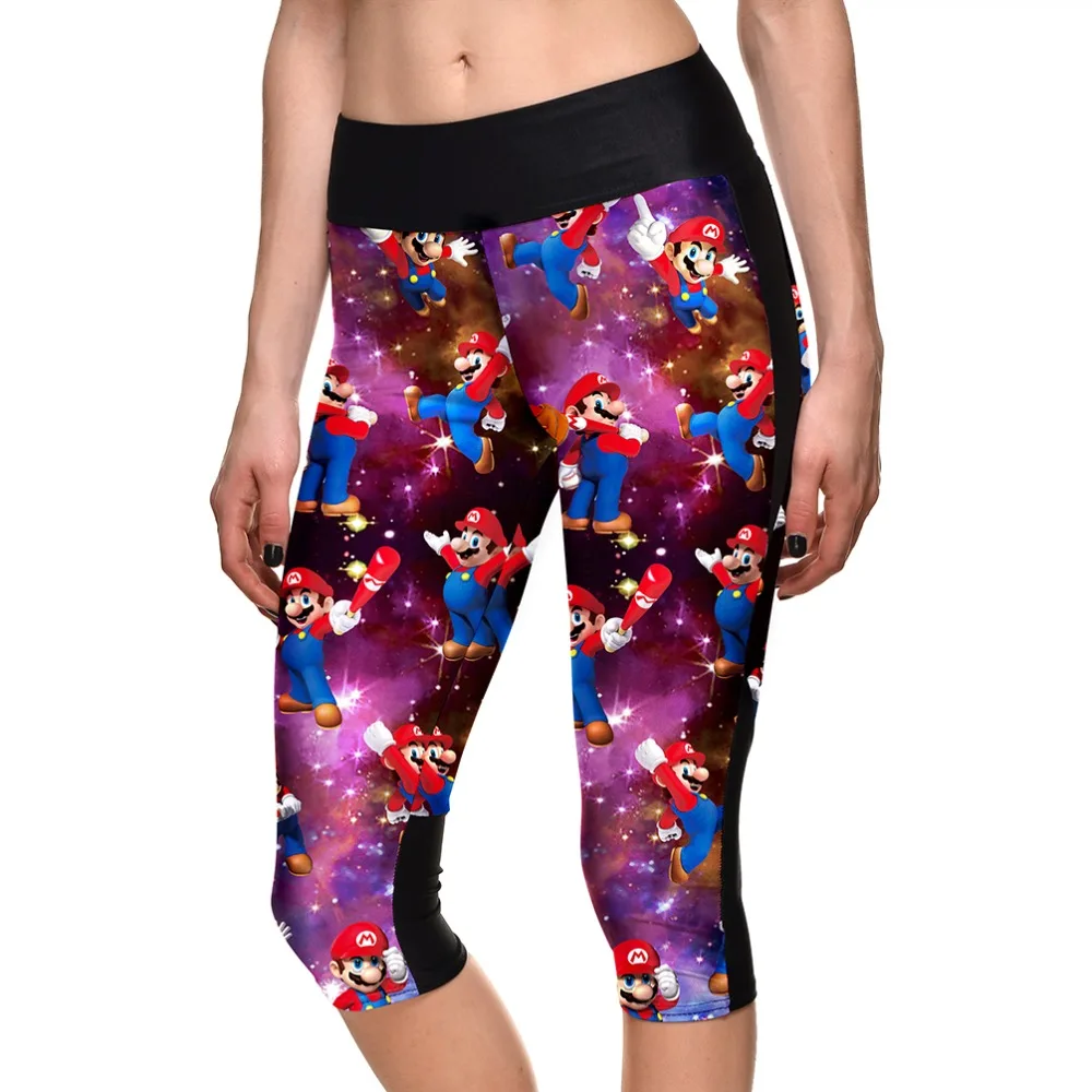 Galaxy Star Cartoon Pattern Printing Sporting Leggings Women Sportswear Polyester High Waist Summer New Outdoor Capril Pants
Galaxy Star Cartoon Pattern Printing Sporting Leggings Women Sportswear Polyester High Waist Summer New Outdoor Capril Pants
