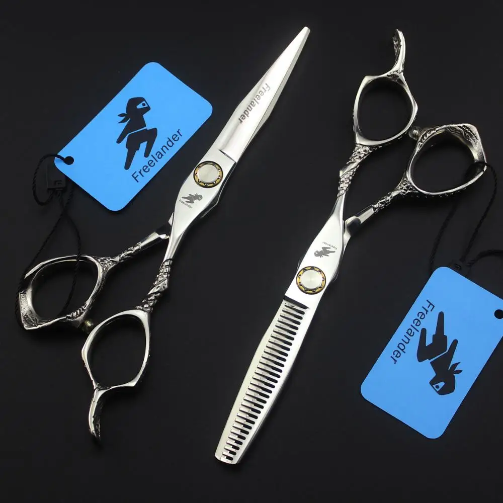 Bearing screw Professional 6 inch hair scissors Barber Hairdressing Cutting shears pet scissors purple style
Bearing screw Professional 6 inch hair scissors Barber Hairdressing Cutting shears pet scissors purple style