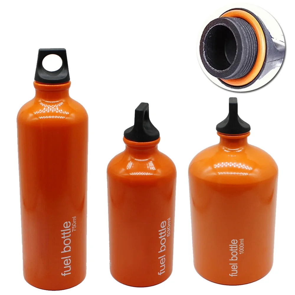 portable aluminum liquid fuel gas oil fuel bottle
