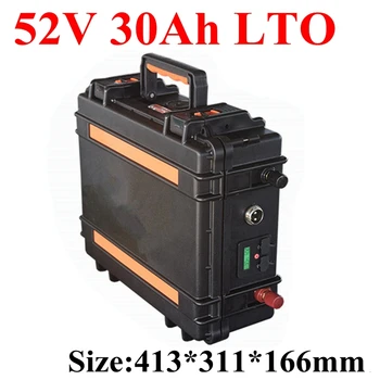 Customized LTO 52V 30Ah Lithium Titanate Battery for Motor Home Solar Panel RV Camping+5A Charger+Voltage Displayer+2USB Port
Customized LTO 52V 30Ah Lithium Titanate Battery for Motor Home Solar Panel RV Camping+5A Charger+Voltage Displayer+2USB Port