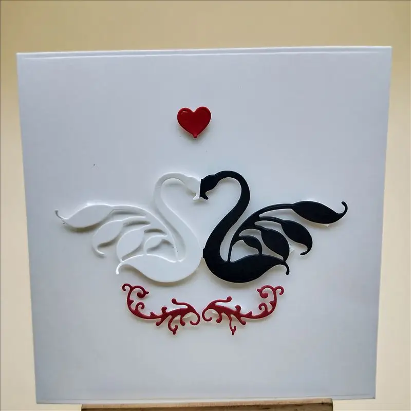 metal cutting dies swan Greeting Cards for Marriage 2019 for DIY Scrapbooking Embossing Cards Tool Decorative Crafts Die Cuts
metal cutting dies swan Greeting Cards for Marriage 2019 for DIY Scrapbooking Embossing Cards Tool Decorative Crafts Die Cuts