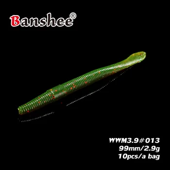 Hot selling Worm Grub WWM3.9 Soft Bait Lure Swimbait 2.9g/ 99mm 10pcs/lot lifelike Walleye bass Artificial fishing for Wacky Jig
Hot selling Worm Grub WWM3.9 Soft Bait Lure Swimbait 2.9g/ 99mm 10pcs/lot lifelike Walleye bass Artificial fishing for Wacky Jig