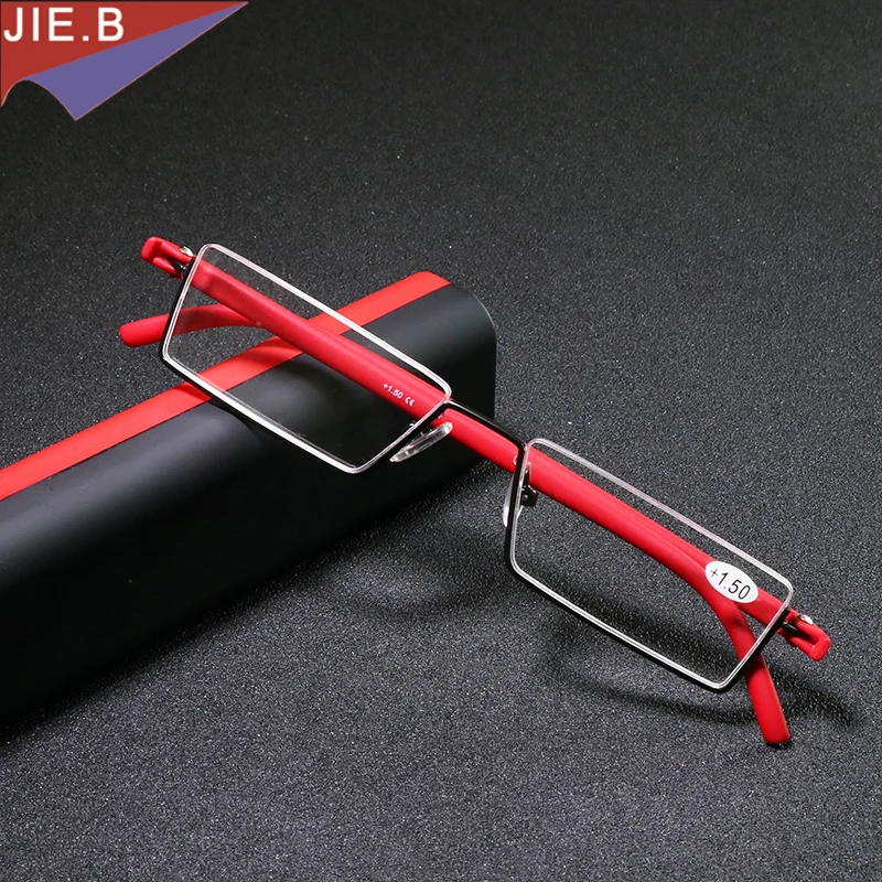 Ultra Lightweight Foldable Glasses men TR90 half Reading Glasses Women MINI Presbyopic Eyeglasses gafas de lectura lesebrille
Ultra Lightweight Foldable Glasses men TR90 half Reading Glasses Women MINI Presbyopic Eyeglasses gafas de lectura lesebrille