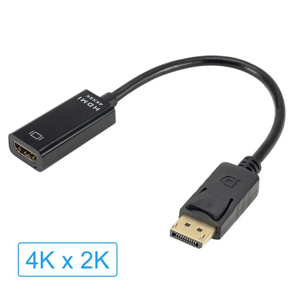 4K 2K DisplayPort Mini DP Male to HDMI Female Active Adapter Convertor Cable Good quality
4K 2K DisplayPort Mini DP Male to HDMI Female Active Adapter Convertor Cable Good quality