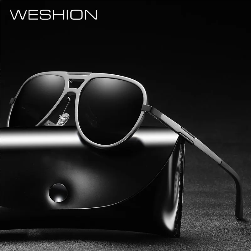 WESHION 2018 Sunglasses Men Polarized Oval Brand Designer Retro Driving Sun Glasses Aluminum Magnesium UV400 Zonnebril Mannen
WESHION 2018 Sunglasses Men Polarized Oval Brand Designer Retro Driving Sun Glasses Aluminum Magnesium UV400 Zonnebril Mannen