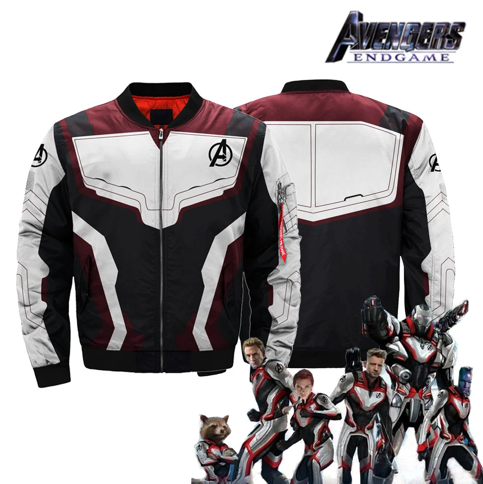Avengers 4 Quantum Realm Superhero iron Man Captain America All Over Print Bomber MA-1 Flight Jacket Spider Man Endgame
Avengers 4 Quantum Realm Superhero iron Man Captain America All Over Print Bomber MA-1 Flight Jacket Spider Man Endgame