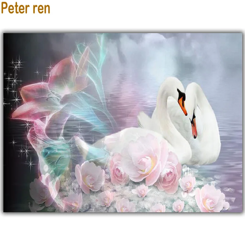 Diy Diamond painting animal 3d crystal square diamond mosaic full diamond embroidery swan 60x45cm decorative pictures of beads
Diy Diamond painting animal 3d crystal square diamond mosaic full diamond embroidery swan 60x45cm decorative pictures of beads