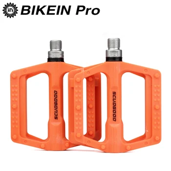 BIKEIN Mountain Bike Pedal MTB Bicycle Nylon Fiber Pedals Cycling Fixed Gear Flat Platform Reflector Pedal Parts 320g 5 Colors
BIKEIN Mountain Bike Pedal MTB Bicycle Nylon Fiber Pedals Cycling Fixed Gear Flat Platform Reflector Pedal Parts 320g 5 Colors