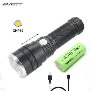 LED Tactical Flashlight XHP50 / XHP70 Highlight 3500 Lumens Lanterna Long Shot Zoomable LED Flashlight Torch Support 26650
LED Tactical Flashlight XHP50 / XHP70 Highlight 3500 Lumens Lanterna Long Shot Zoomable LED Flashlight Torch Support 26650
