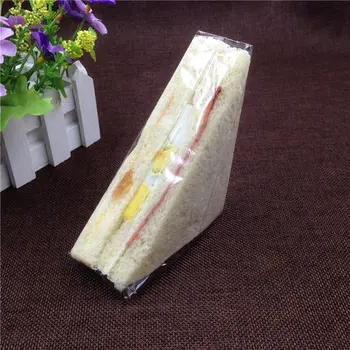 200x Full transparent packaging sandwich bags sandwich bag bread bags triangle bag
200x Full transparent packaging sandwich bags sandwich bag bread bags triangle bag