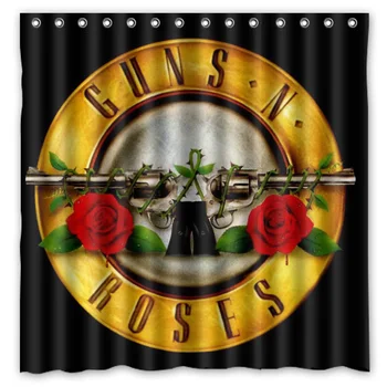 New Custom Design!Guns and Rose Band Printed Waterproof Polyester Shower Curtain/Bath Curtain(Size:180X180CM)
New Custom Design!Guns and Rose Band Printed Waterproof Polyester Shower Curtain/Bath Curtain(Size:180X180CM)