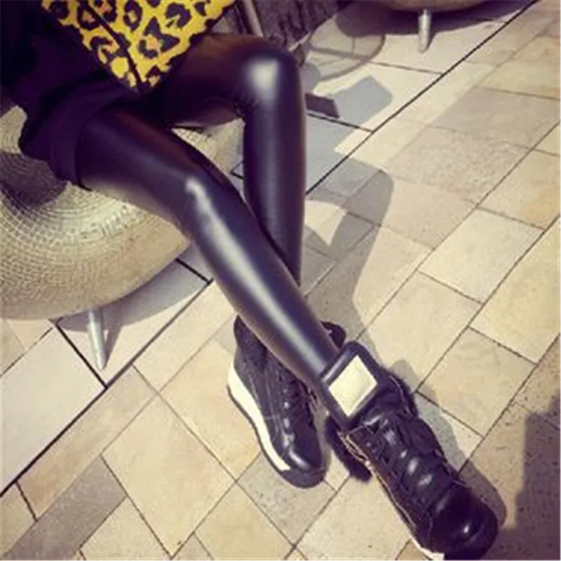New Faux Leather Black Leggings Sexy Slim Leggin Thin Push Up Femme Large Size 5XL Pants Fashion Leggings Women Clothing
New Faux Leather Black Leggings Sexy Slim Leggin Thin Push Up Femme Large Size 5XL Pants Fashion Leggings Women Clothing