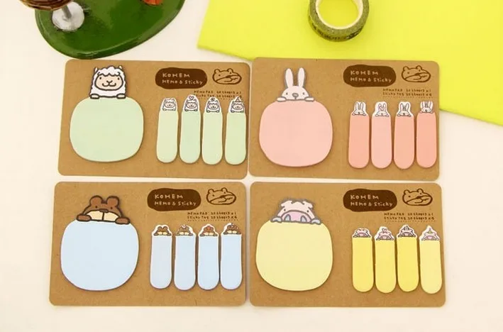 1 x New Cute Kawaii Animal Sticker Post It Bookmark Point Marker Memo Flag Sticky Notes Random Styles
1 x New Cute Kawaii Animal Sticker Post It Bookmark Point Marker Memo Flag Sticky Notes Random Styles
