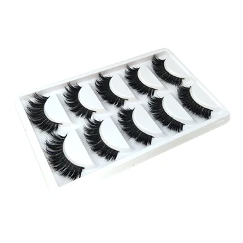 5 Pairs Luxurious Mink Hair False Eyelashes Thick Curled Full Strip Lashes Eyelash Extension Fashion Women Eyes Natural Makeup
5 Pairs Luxurious Mink Hair False Eyelashes Thick Curled Full Strip Lashes Eyelash Extension Fashion Women Eyes Natural Makeup