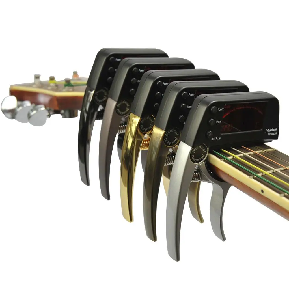 2 in 1 Acoustic Guitar Capo Tuner Quick Change Key Guitar Capo Tuner for Electric Guitar Parts Bass Ukulele Musical Instruments
2 in 1 Acoustic Guitar Capo Tuner Quick Change Key Guitar Capo Tuner for Electric Guitar Parts Bass Ukulele Musical Instruments