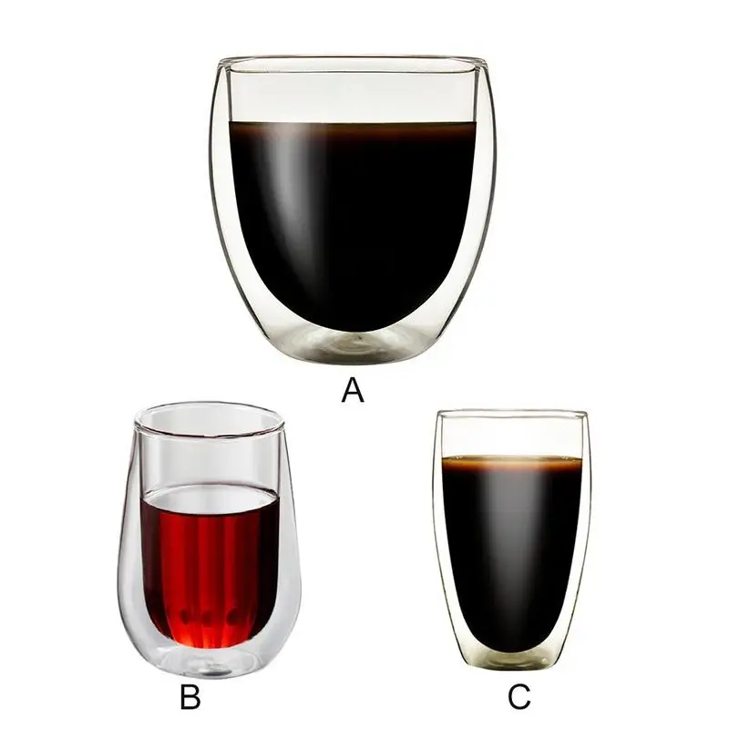 200ml 250ml 450ml Double-walled Borosilicate Glass Heat-resistant Glass Coffee Cup Explosion Proof Glass With Cartoon Packing
200ml 250ml 450ml Double-walled Borosilicate Glass Heat-resistant Glass Coffee Cup Explosion Proof Glass With Cartoon Packing